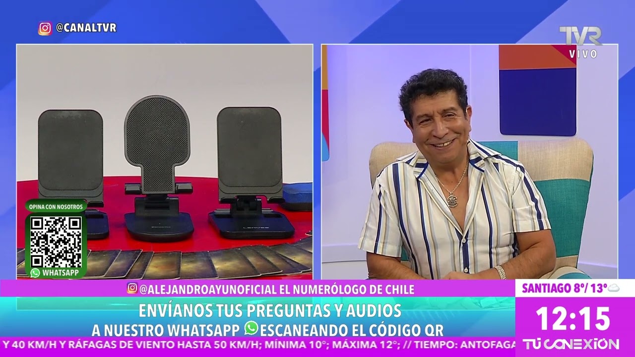 Alejandro Ayun nos visita en tu conexion y lee el tarot a la gente