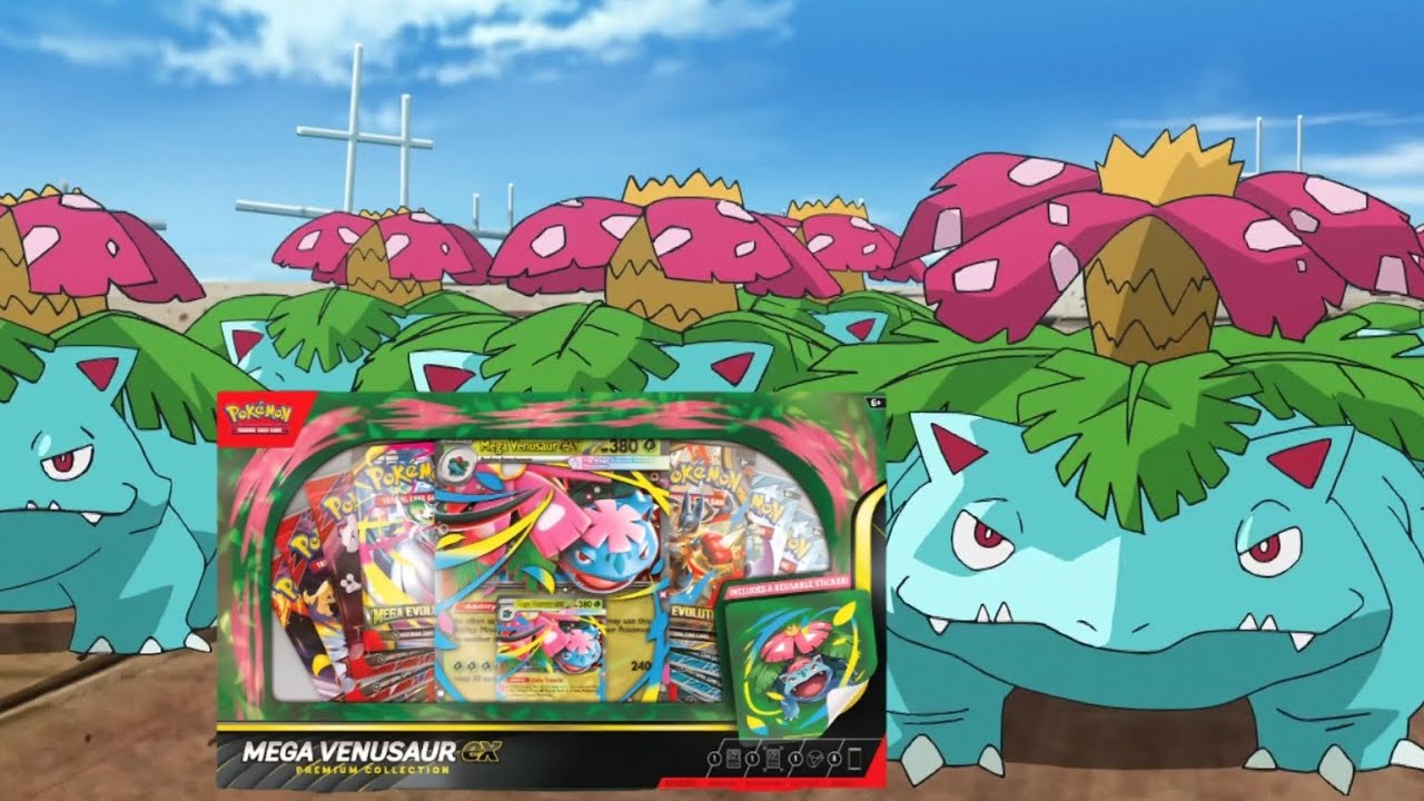 Mega Venusaur ex premium collection, what can we pull?