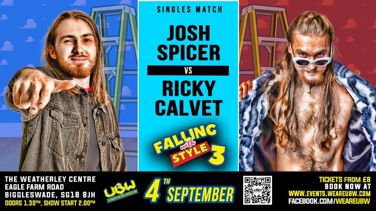 Josh Spicer (c) vs Ricky Calvet - UBW Young Lions Championship