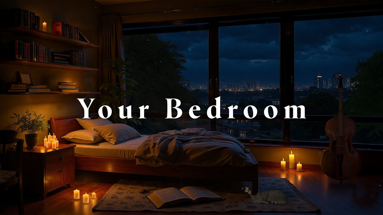 Welcome to Sleep Jazz at Nighttime | Cozy Ambience to Relax and Chill