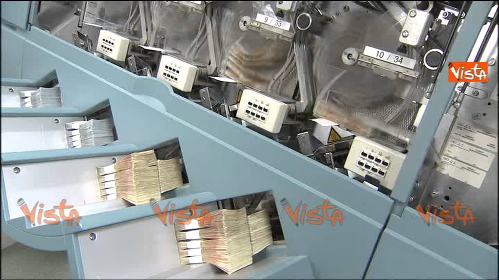 COME VENGONO STAMPATE LE BANCONOTE EUROPEE