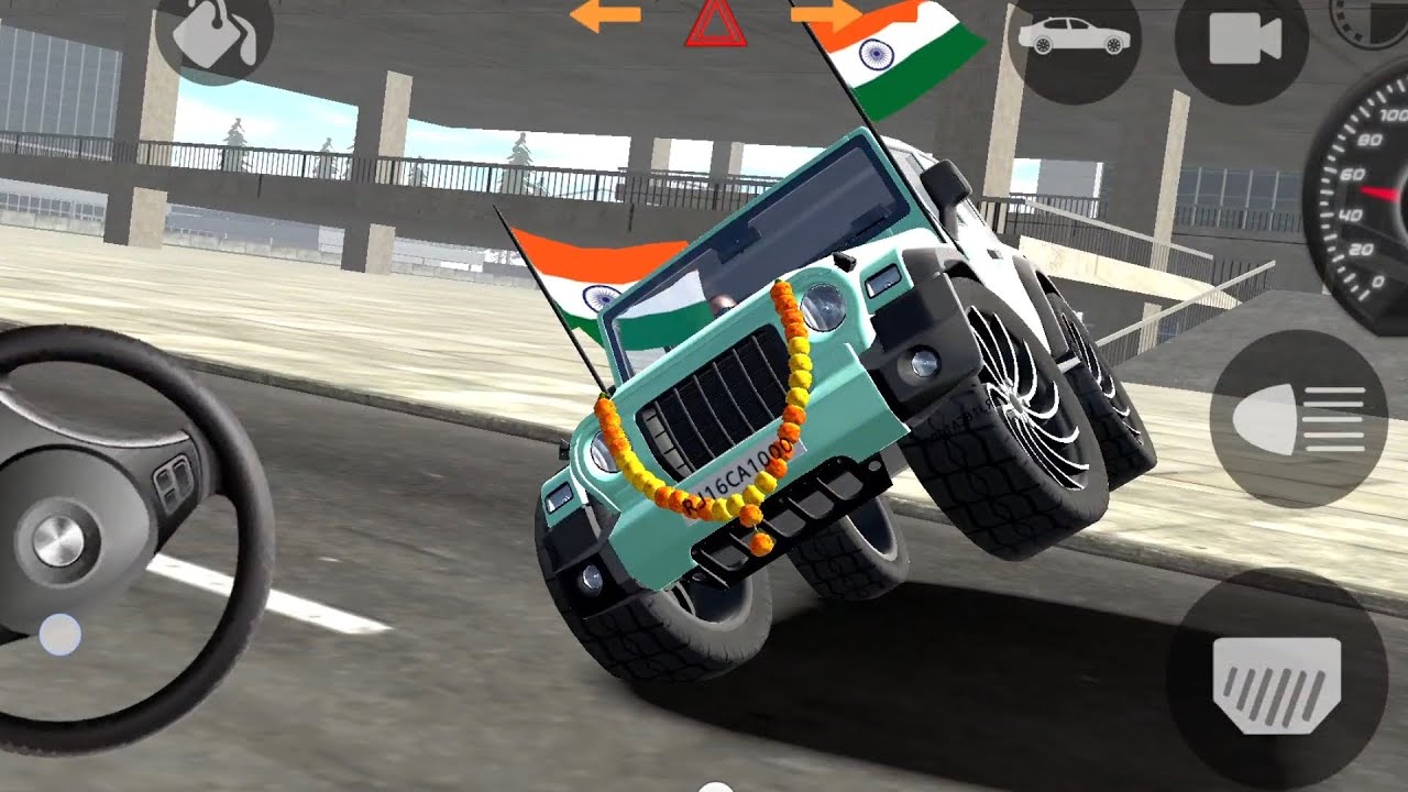 Modified Mahindra Thar Car Games: Indian Cars (Gadi Wala Game) - Car Game Android Gameplay Part 97