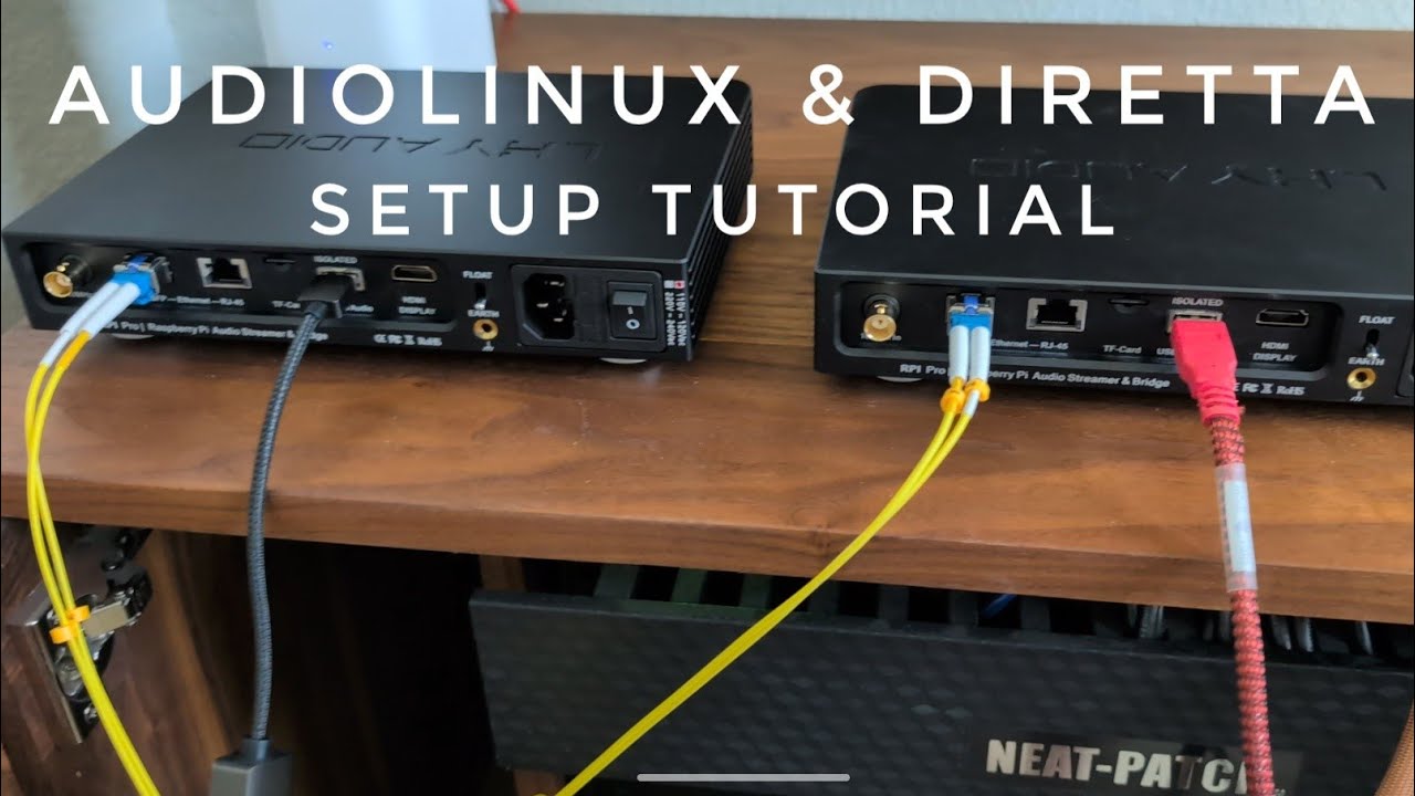 Настройка AudioLinux с помощью Diretta