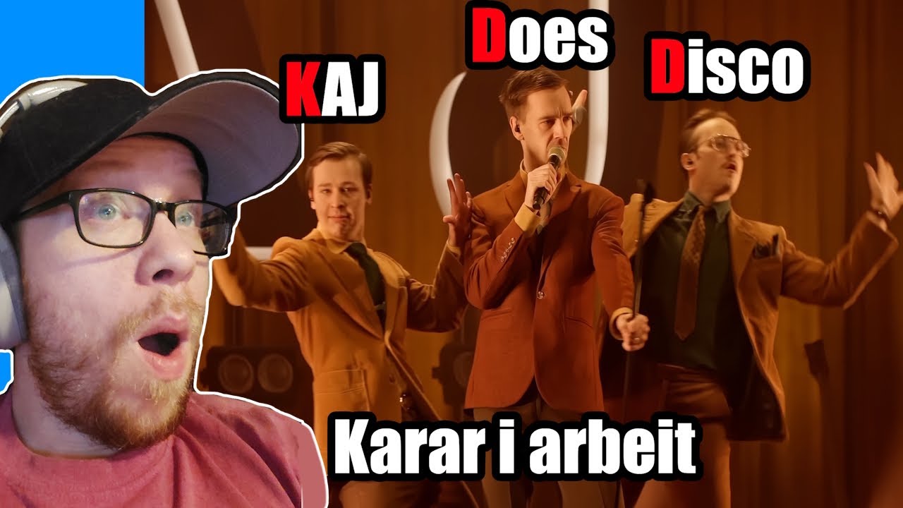 These Guys Were BORN To Entertain! | KAJ - Karar i arbeit Reaction (English Lyrics On Screen)