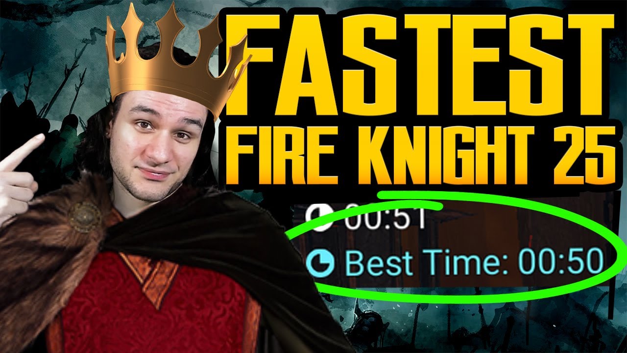 FASTEST Fire Knight 25 I Raid Shadow Legends