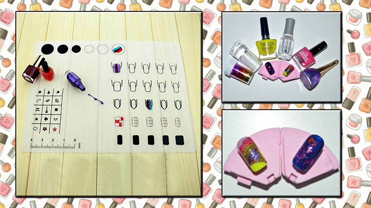 Silicon nail art mat| Reverse stamping| HAUL Aliexpress