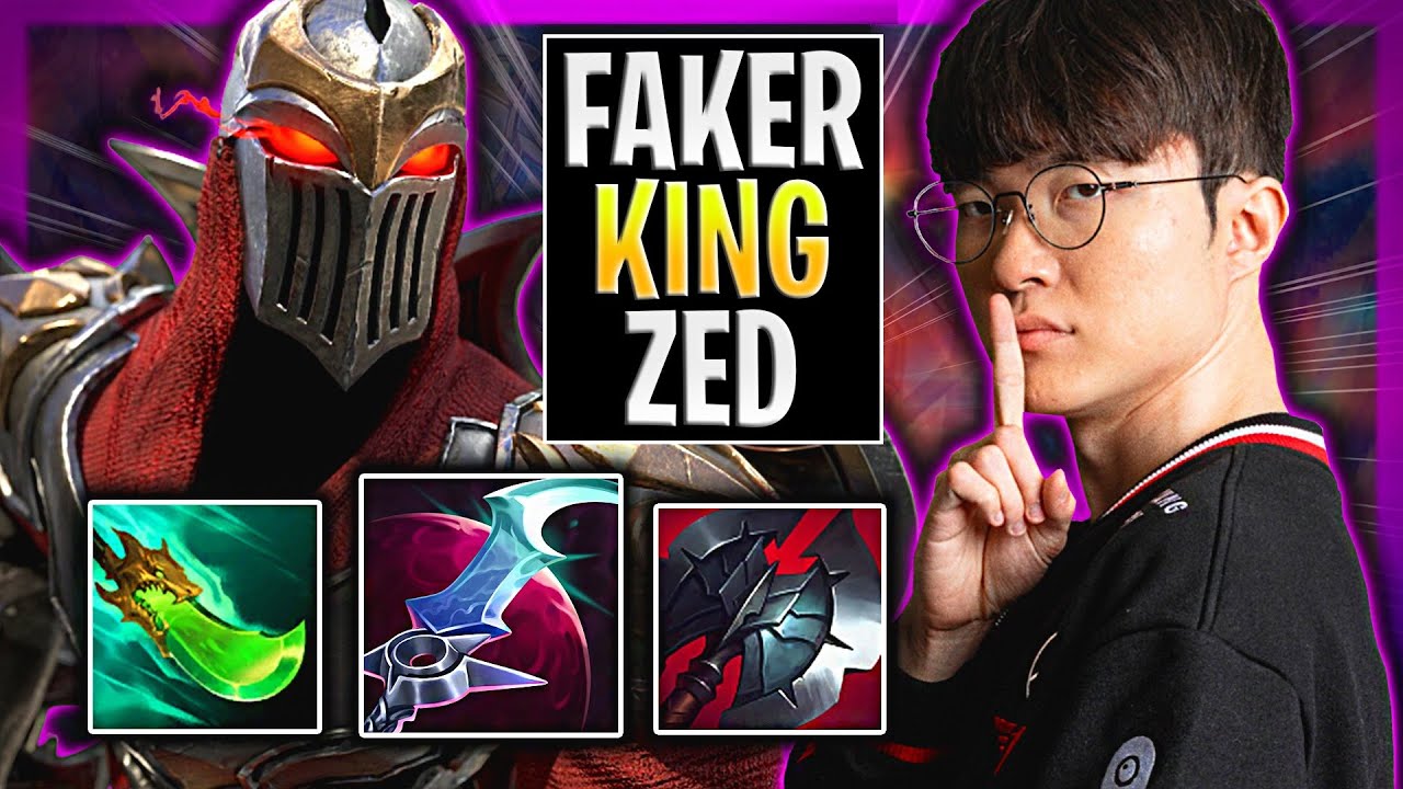 T1 FAKER ZED vs AKALI [ KING ] T1 Faker Zed MID Guide Patch 26.3 | League of Legends