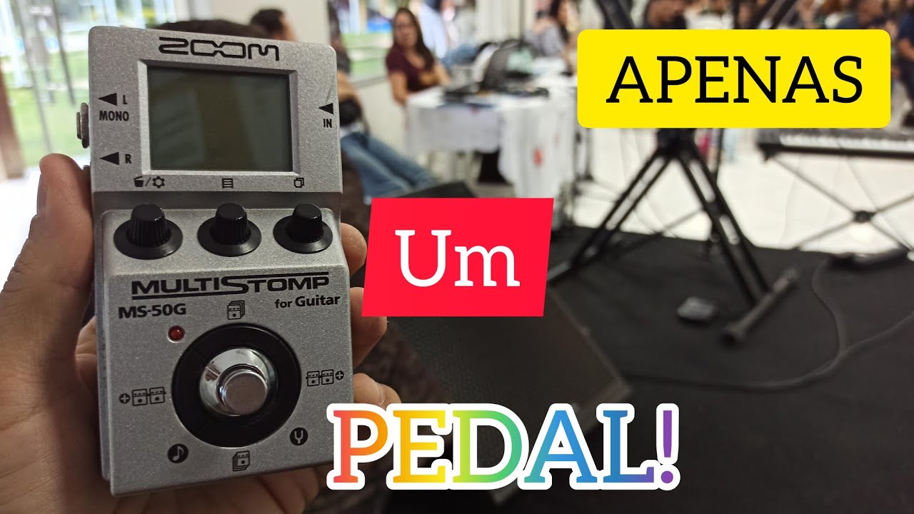 Usei apenas Zoom Ms 50g -  Ao vivo