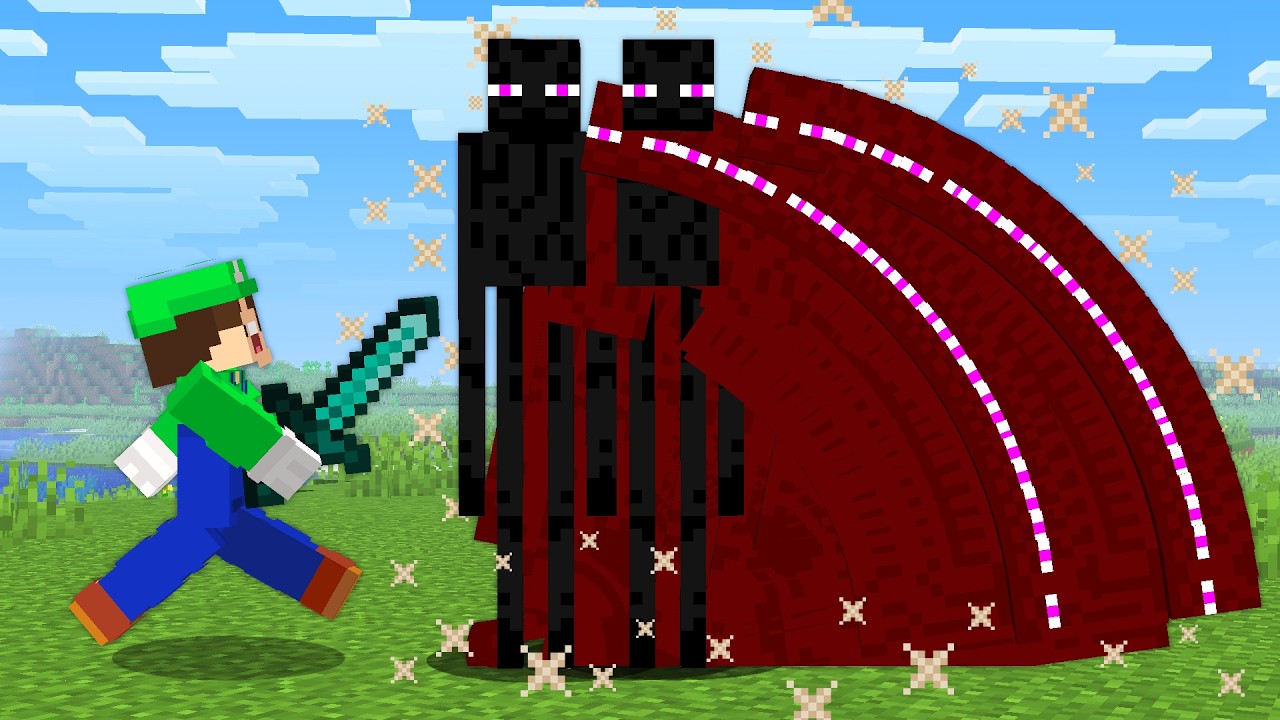 Minecraft, But Mobs Duplicate When Hit...