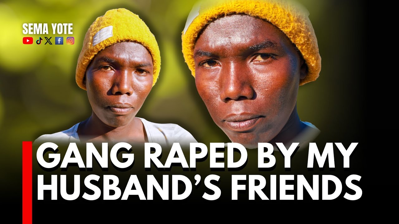My husband ordered his friends to rape me