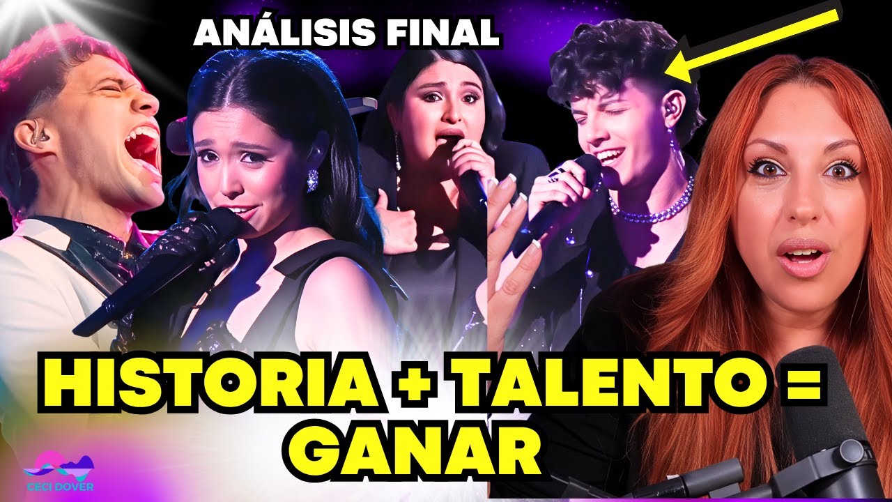 UNA HISTORIA puede DECIDIR UN CONCURSO?  | Vocal Coach Reaction & analysis