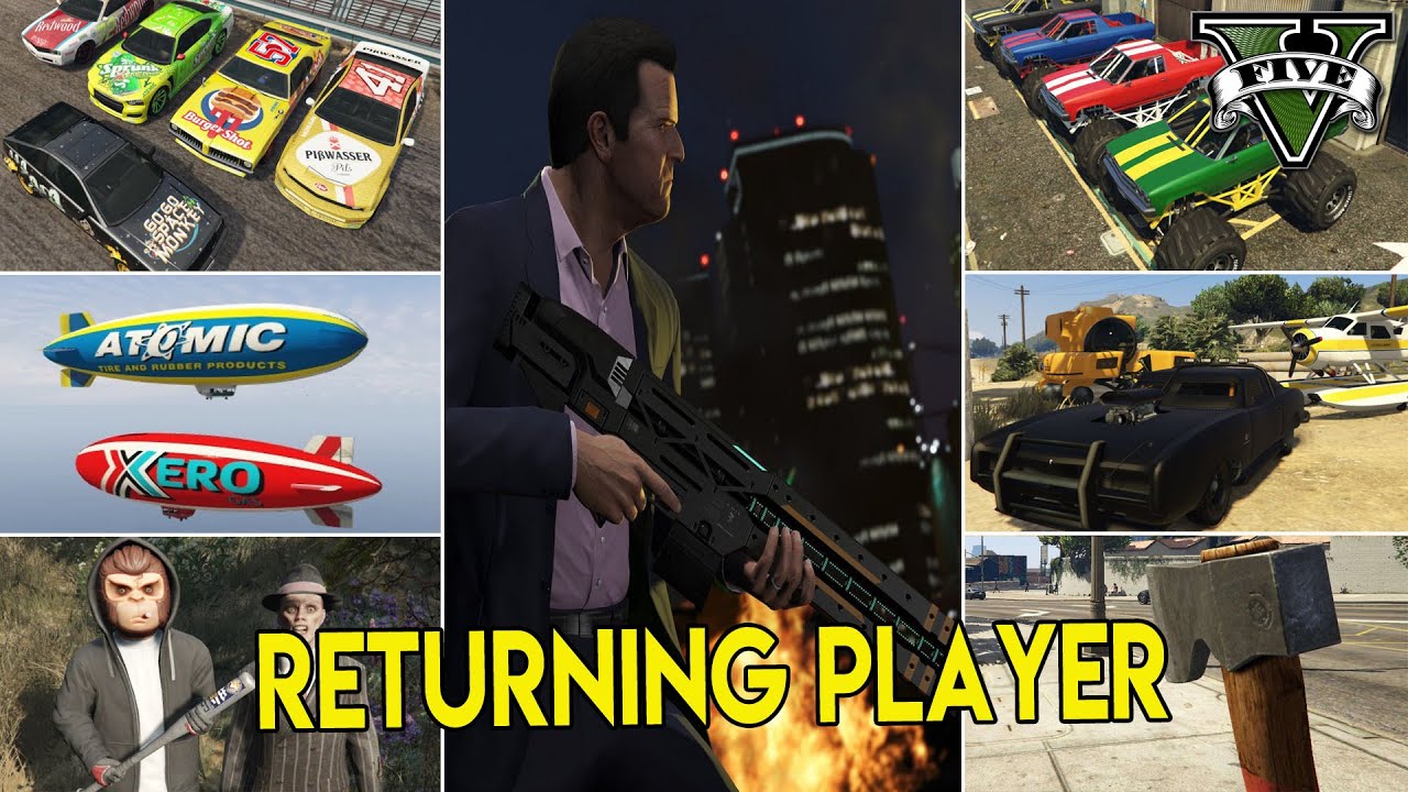 APA ITU RETURNING PLAYER GTA 5 ? & INILAH 9 BONUS EXCLUSIVE CONTENT BAGI RETURNING PLAYER (OFFLINE)
