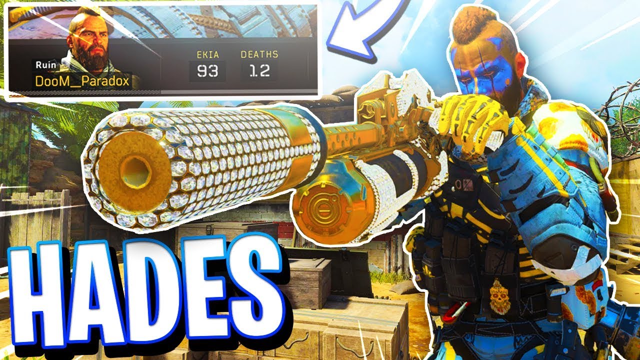 OVERPOWERED HADES IS UNSTOPPABLE ON COD BO4..... ( BEST HADES CLASS SETUP )