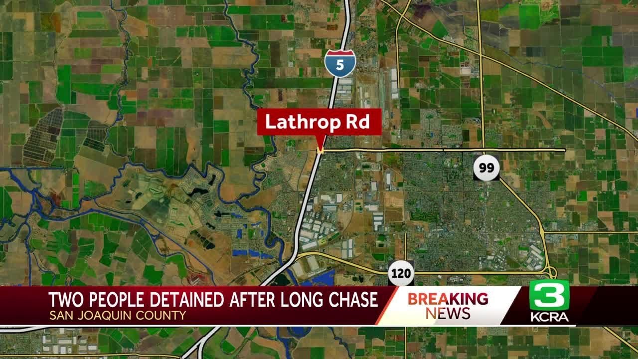 Driver crashes into patrol cars during chase, I-5 backed up, San Joaquin County deputies say