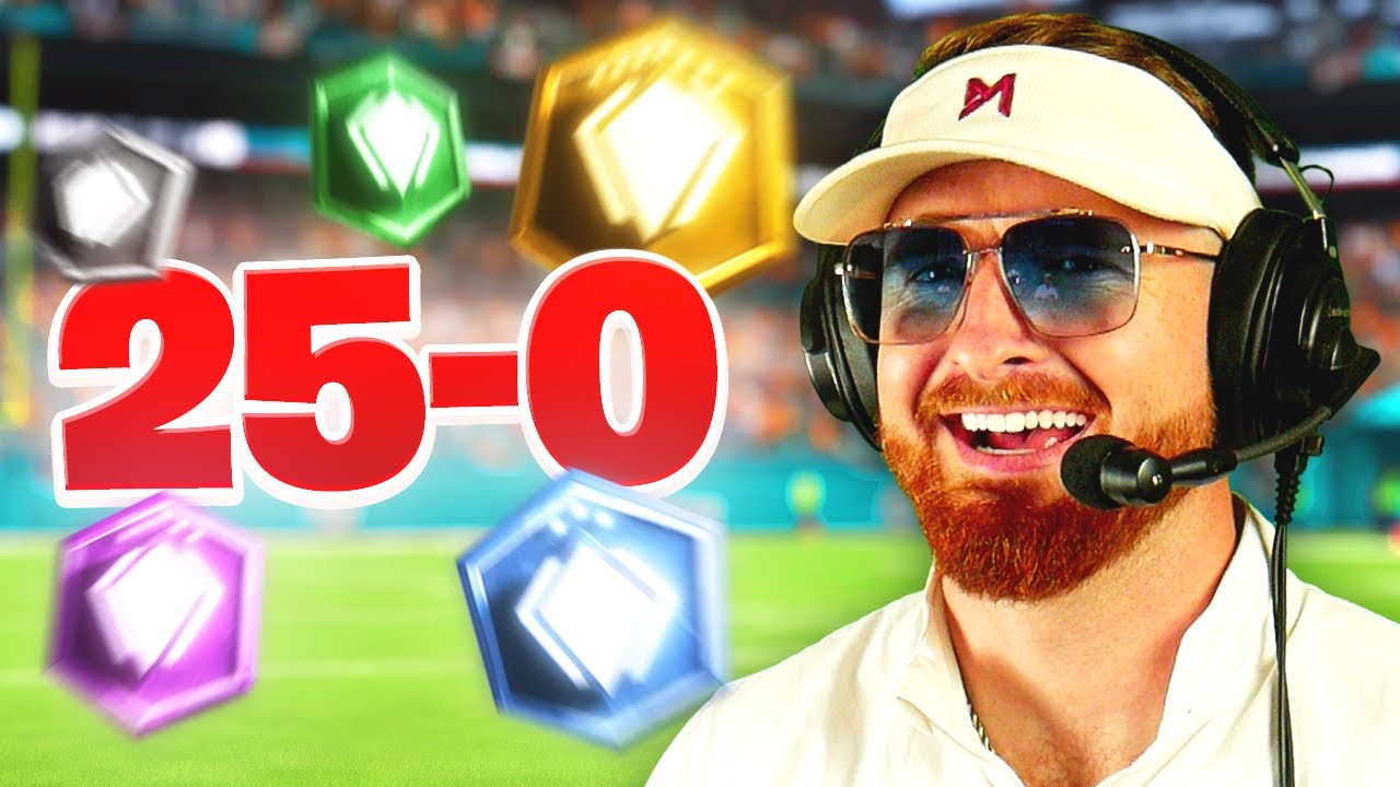 Going for a PERFECT 25-0 in MUT Champs!