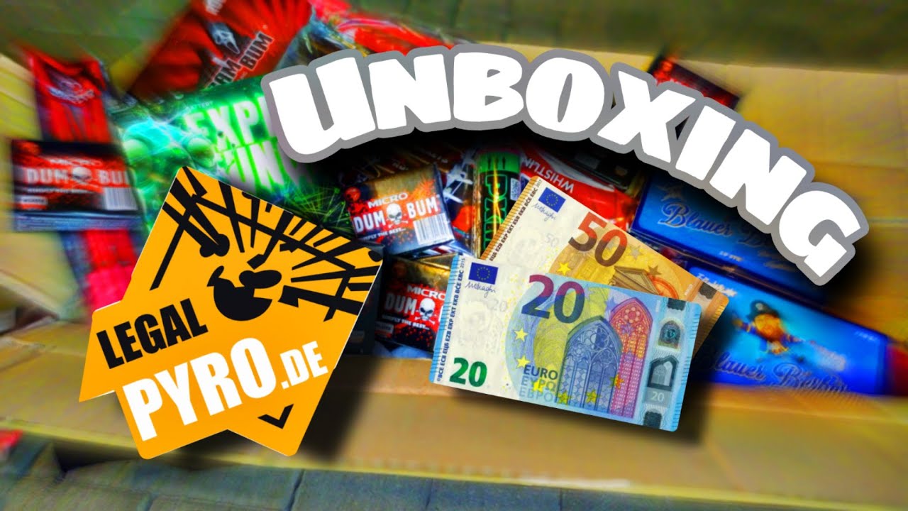 Legal Pyro Unboxing ca. 70 Euro September Pyro Lover