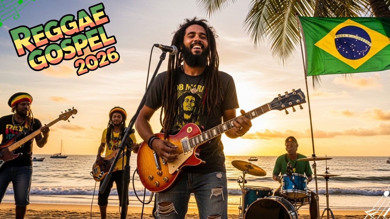 O PODER DE DEUS NO RITMO REGGAE  Salmo 138 Reggae   Soberania  2026 #Gospel
