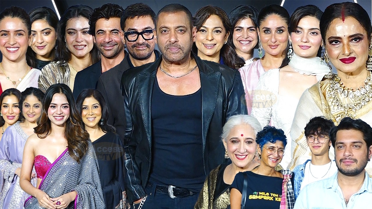 UNCUT | Aamir Khan Celebrates 25 Glorious Year Completion Of Production | Salman,Rekha,Kajol,Juhi
