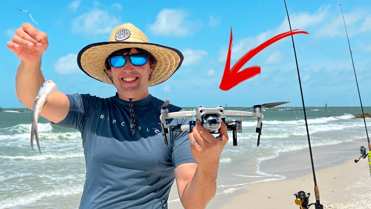 Drone Fishing at Marco Island Florida