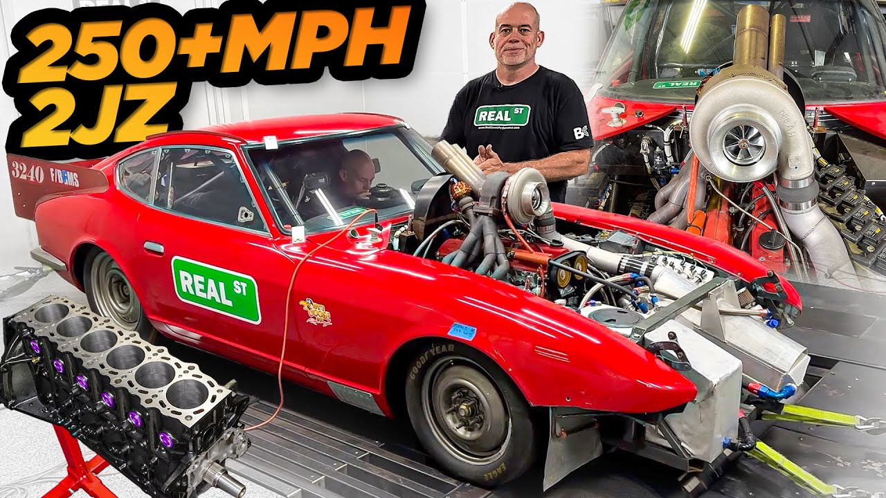 250+MPH 2JZ Engine Assembly | Jay's 2JZ Build SECRETS! (Real Street)