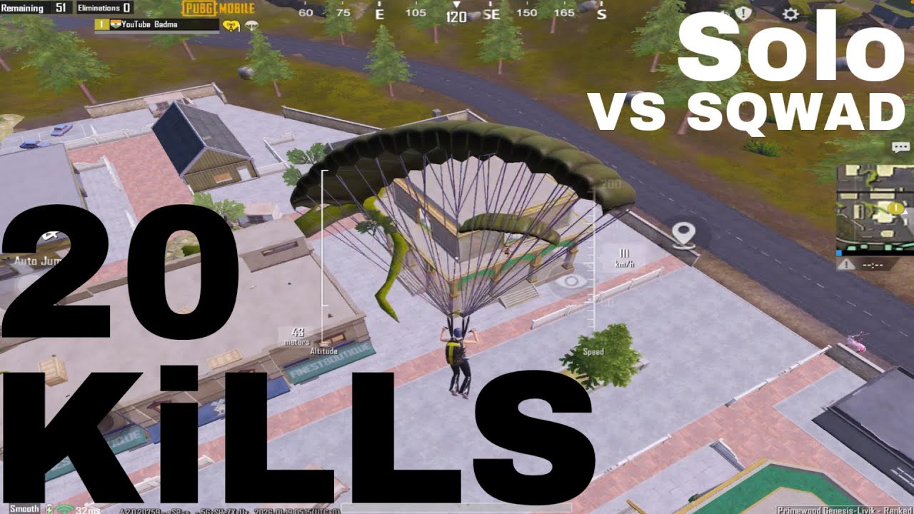 20 KiLLS wow 😮 😍! Solo vs Sqwad Livik GAMEPLAY | PUBG MOBILE | YOUTUBE BADMA 