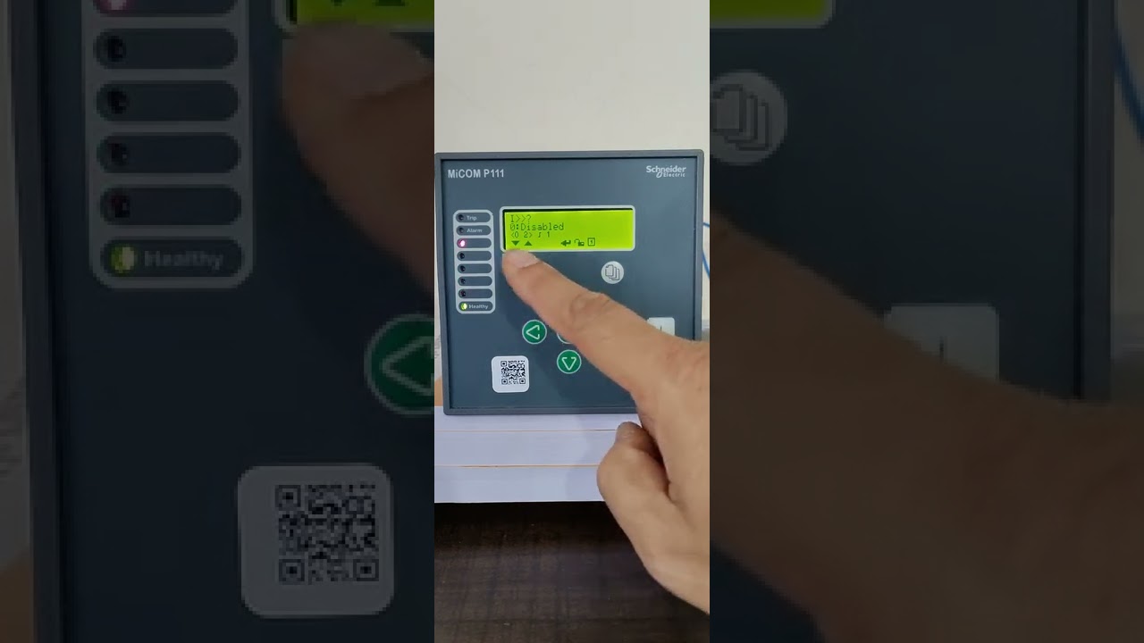 Schneider Micom P111 Relay Over current and earth fault Protection Setting & installation in Hindi