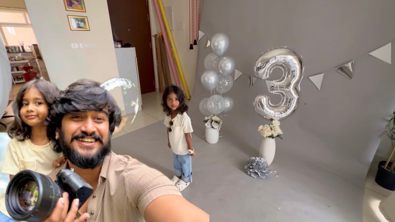 Kushaani 3rd year Birthday photoshoot ❤️🙌|| #varunaradya @VarunAradya31 