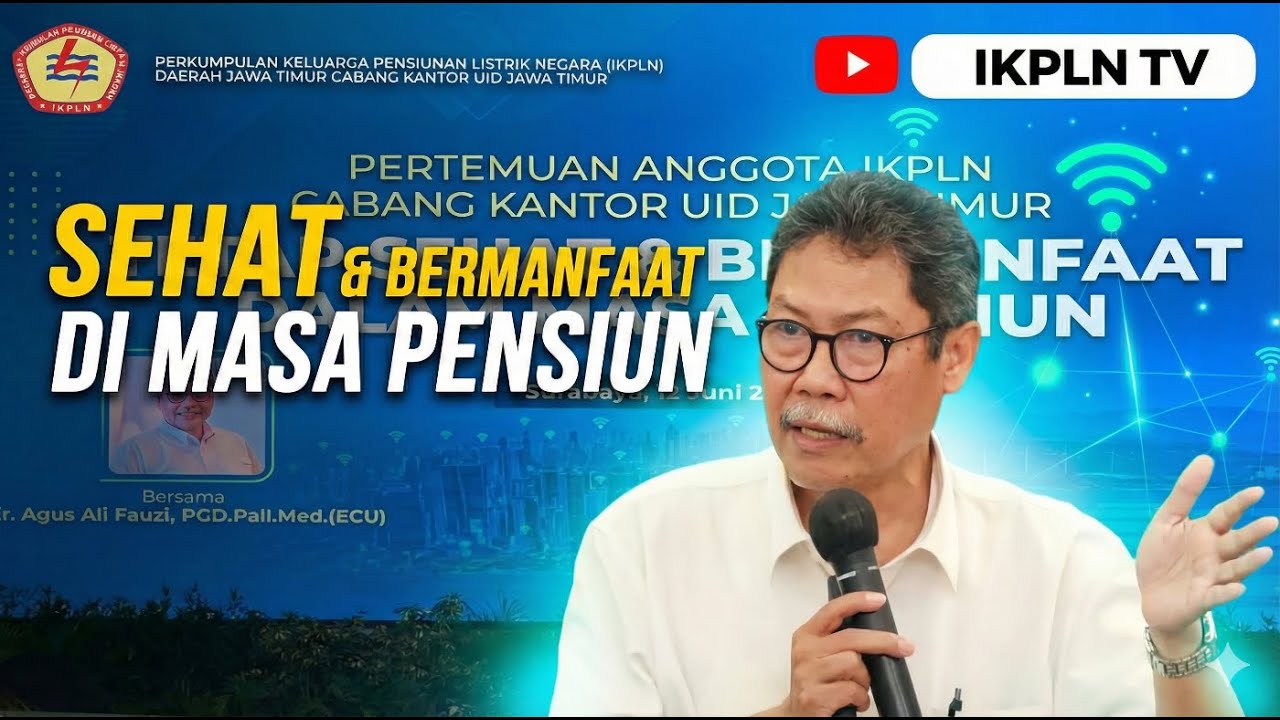 dr. Agus Ali Fauzi: Tetap Sehat & Bermanfaat Dalam Masa Pensiun