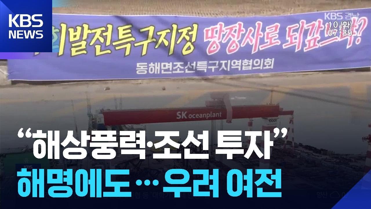 “해상풍력·조선 투자” 해명에도…우려 여전 / KBS  2026.02.10.