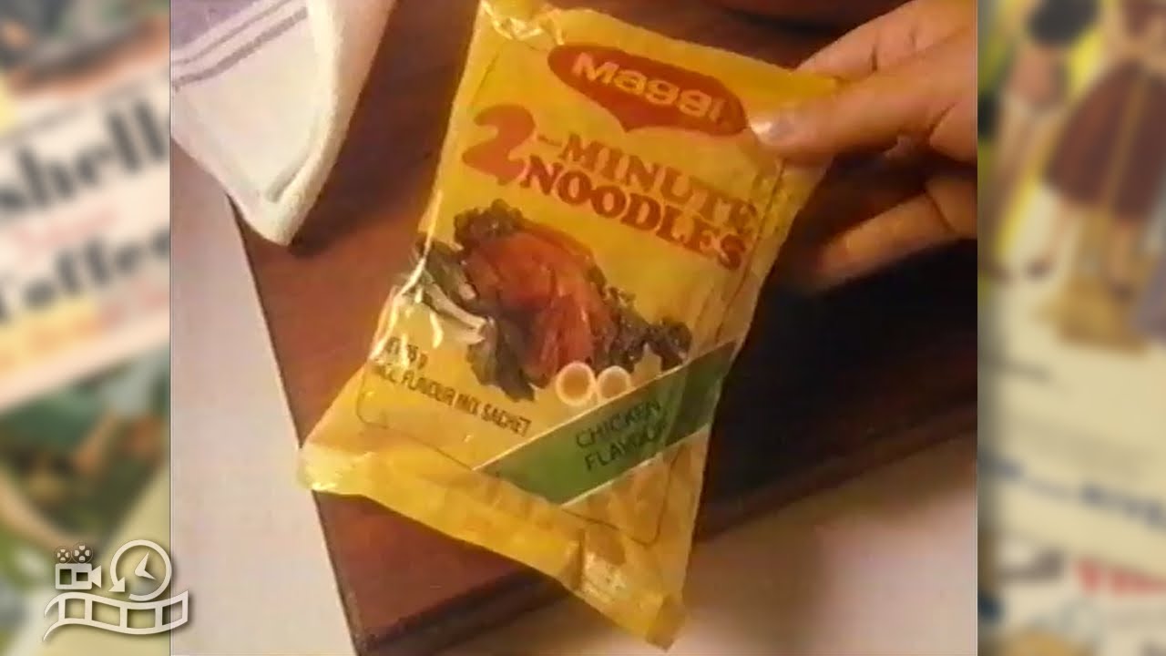 Maggi 2 Minute Noodles 1980s Advertisement Australia