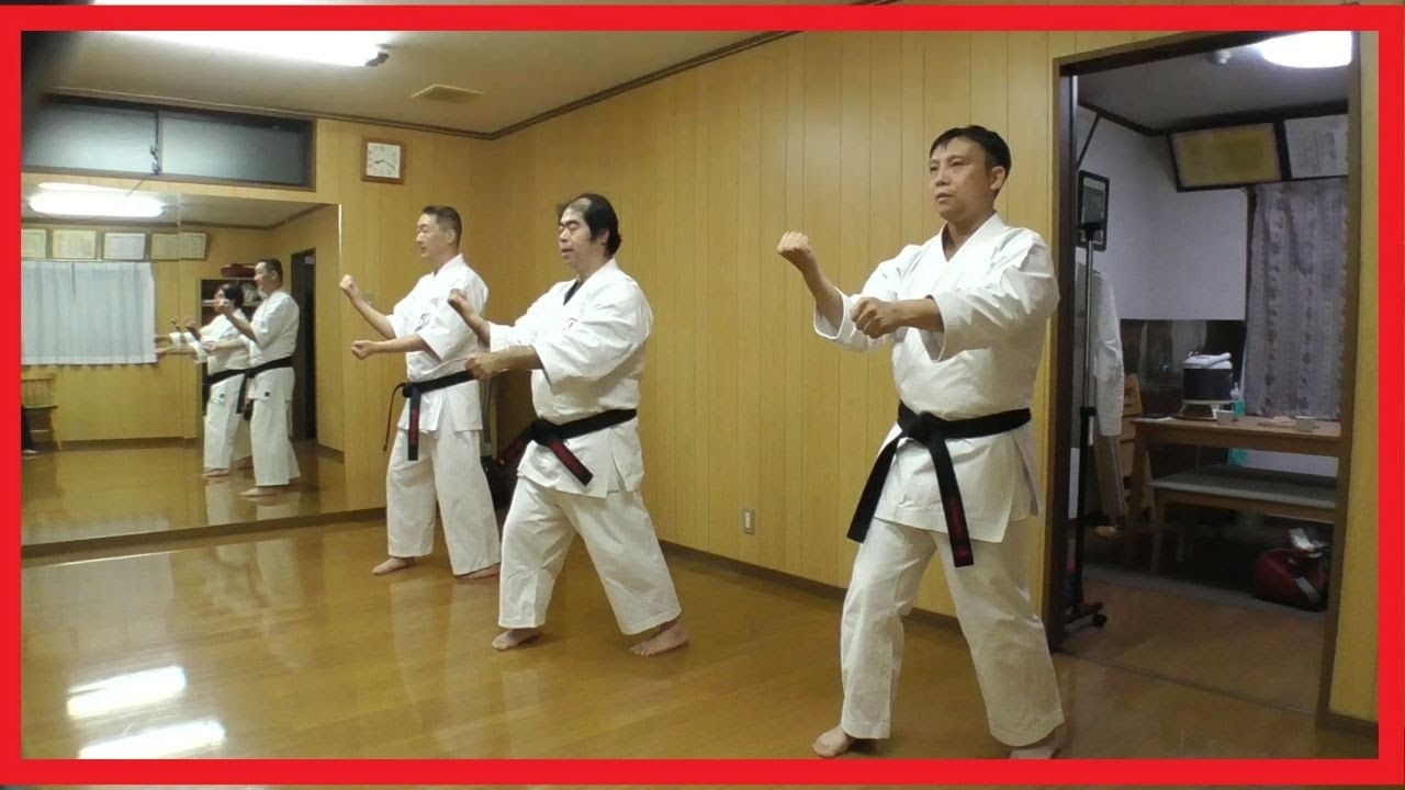 沖縄剛柔流型 三戦 ［Okinawa GOJU-RYU Kata Sanchin  ］剛柔流 源身会