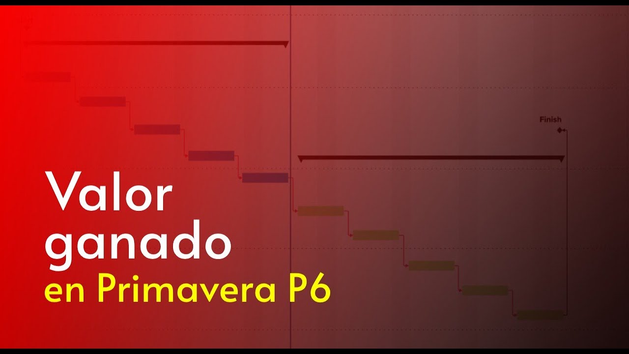 Aplicación de la Metodología de Valor ganado en Primavera P6