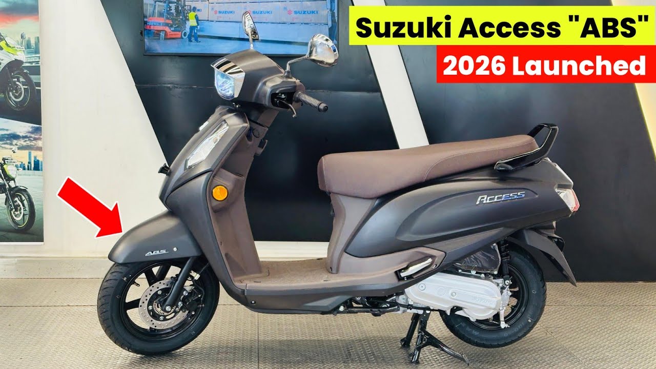 Finally 2026 Suzuki Access 125 ABS Launched 🔥 - 3 Big Changes | First ABS Scooter in This Segment