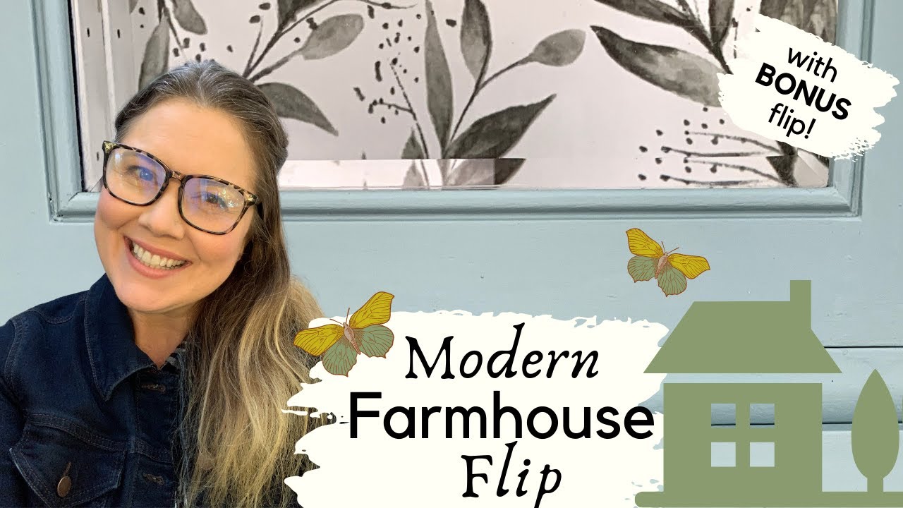 Modern Farmhouse Coffee Table Flip | Coastal Farmhouse Style | Plus BONUS Flip!