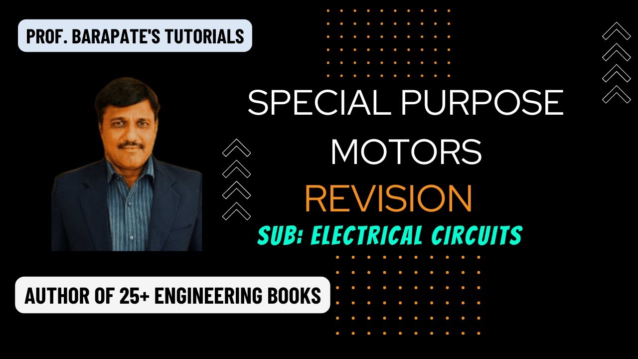 SPECIAL PURPOSE MOTORS (REVISION)