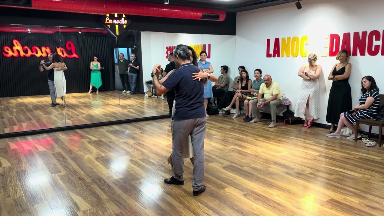 Tango Lesson: Tango Basic Elements “Leader Girada” y “Media Giro” y “Ocho Cortado”