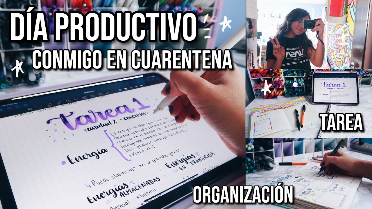 UN DÍA CONMIGO *PRODUCTIVO* en cuarentena - DanielaGmr ♥