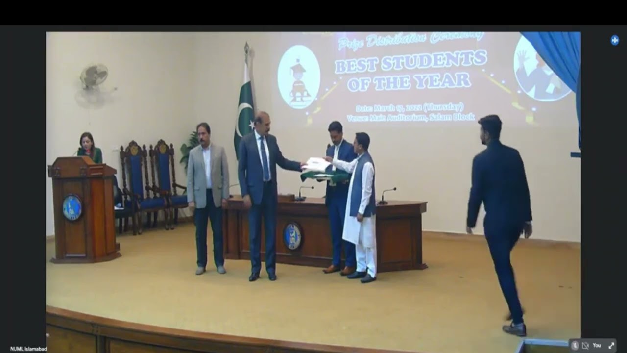 NUML spring festival 2022 closing ceremony and prize distribution