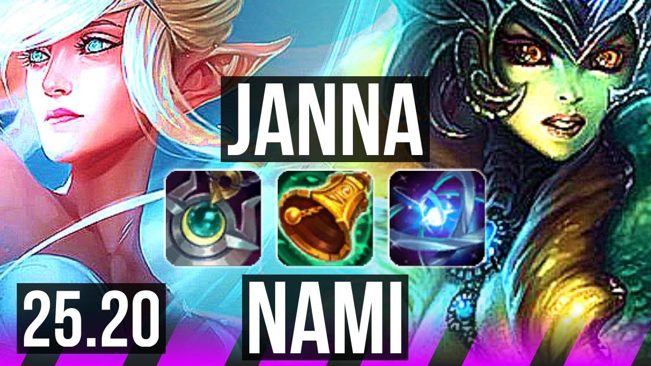JANNA & Kai'Sa vs NAMI & Kalista (SUP) | 2/0/32 | EUW Master | 25.20
