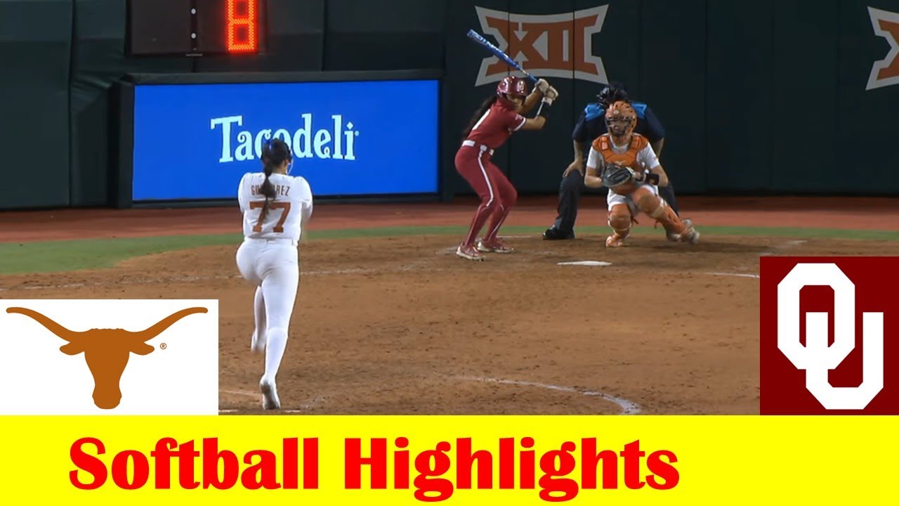 #1 Oklahoma vs #5 Texas Softball Game 2 Highlights, April 6 2024