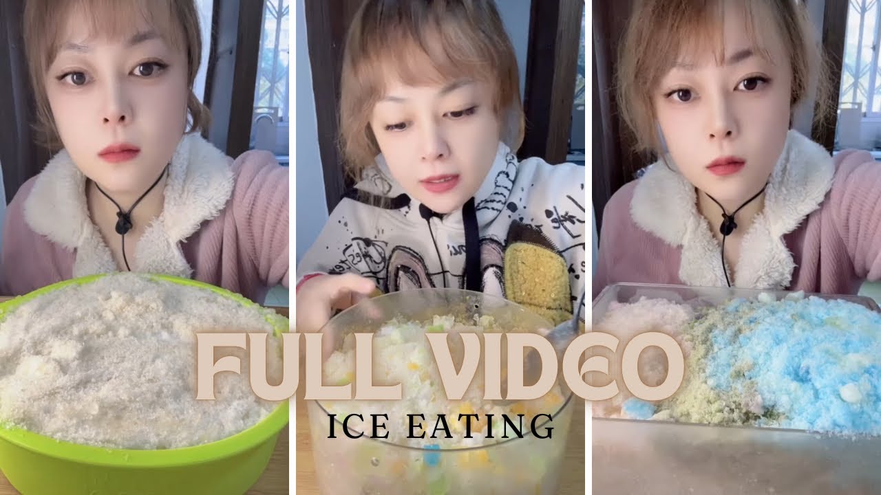 FULL VIDEO | HER CRUSHED ICE EATING ASMR