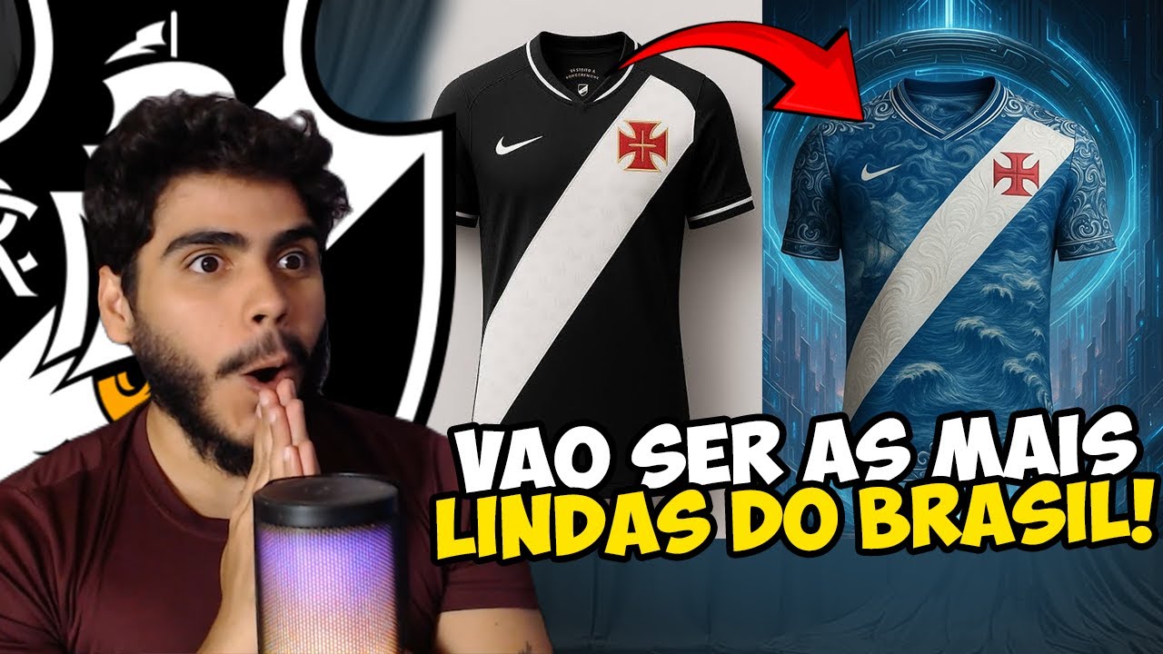 VEJA COMO PODEM SER AS NOVAS CAMISAS DO VASCO COM A NIKE EM 2026!