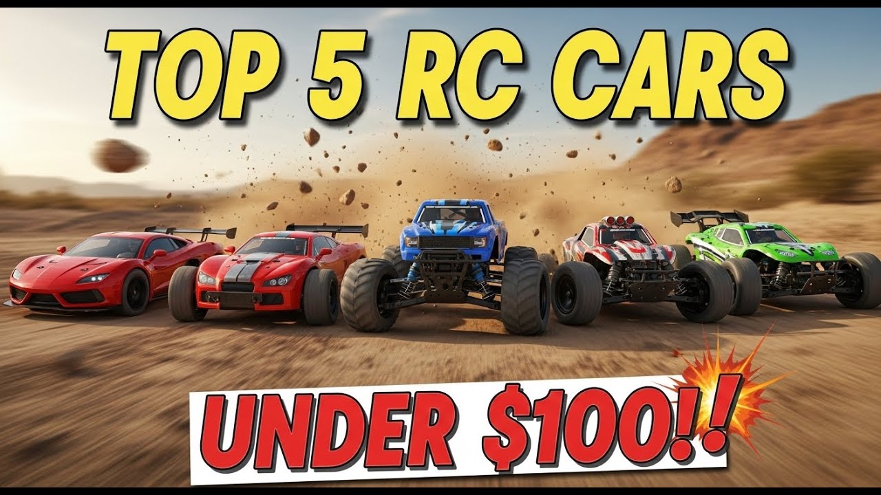 ✅ TOP 5 Best RC Cars Under $100 That Feel Way More Expensive
