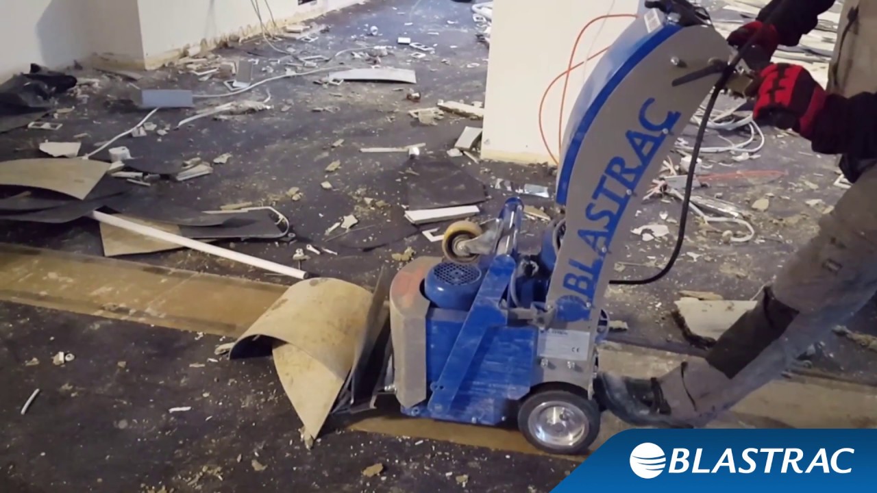 The Blastrac BS-110 Floor Stripper