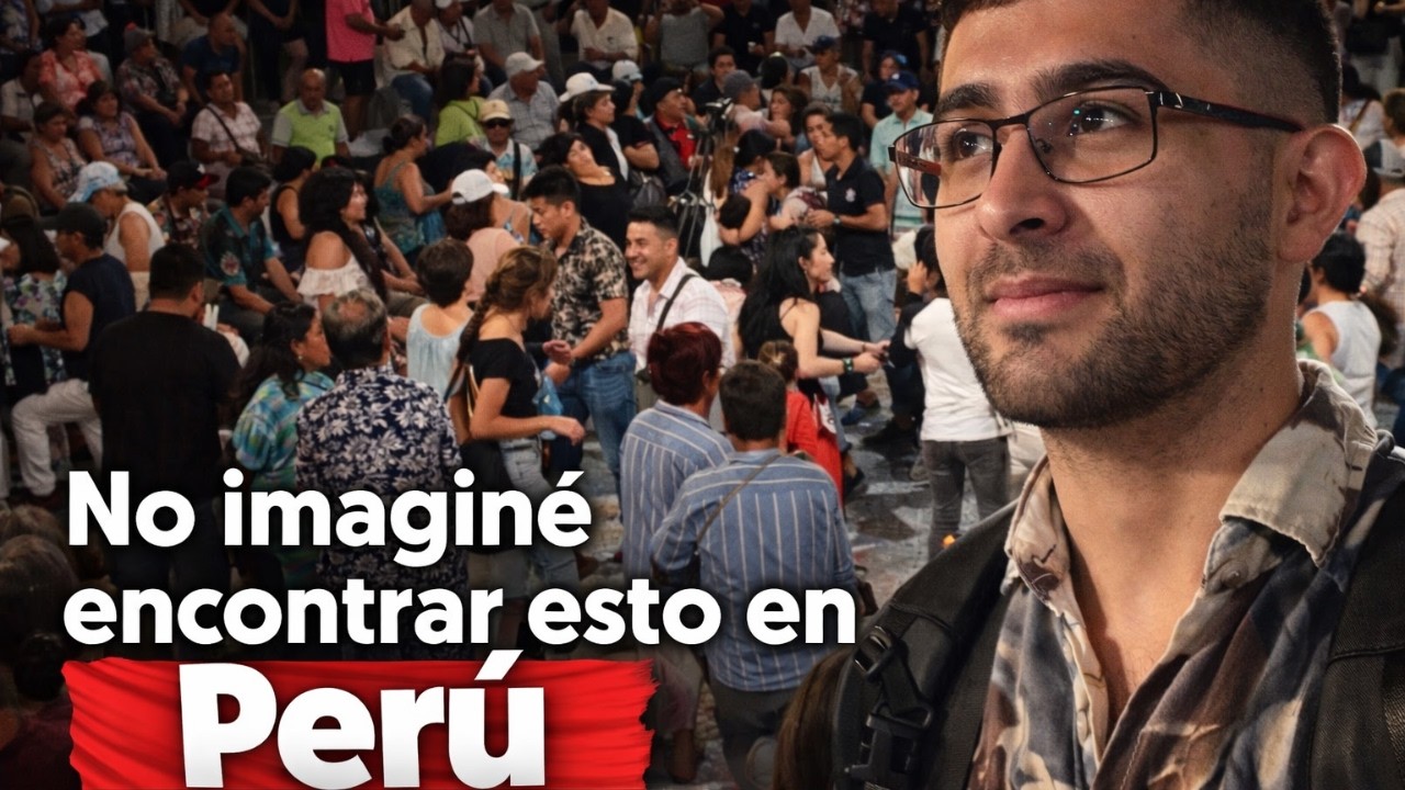 NO pensé que Perú fuera así 🇵🇪… Esto pasa TODOS los domingos en Miraflores