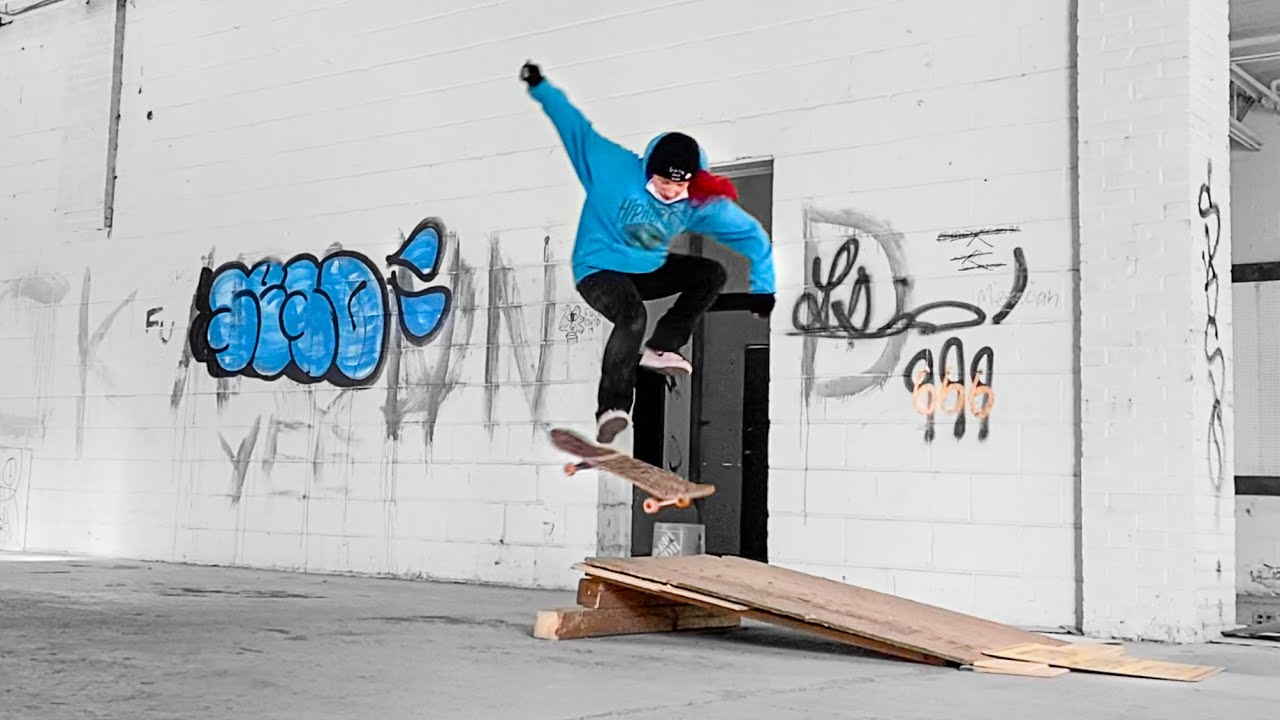 NOLLIE BS BIGSPIN off the kicker - DIY sessions