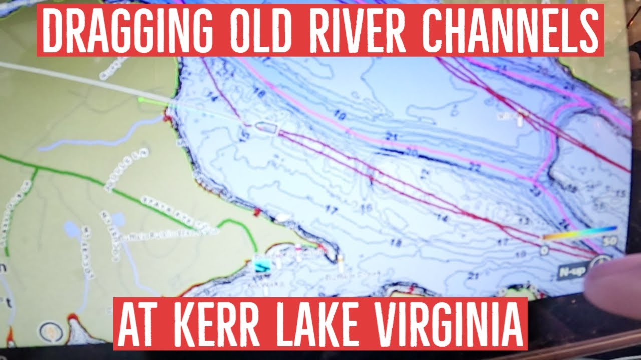 Dragging Around Old River Channels at Kerr Lake