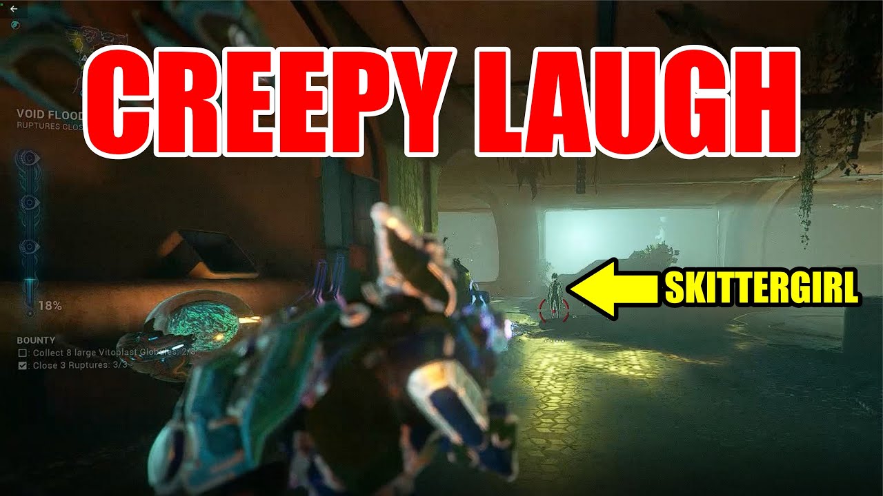 How to find Skittergirl in Void Flood Warframe !