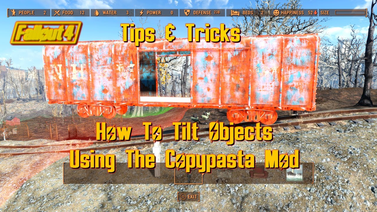 How To Tilt Objects Using Copypasta