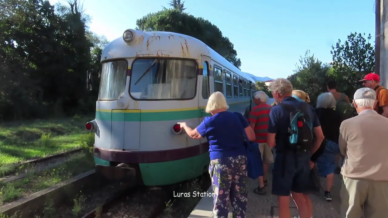 Riding the narrow gauge rails in Sardinia, October 2023